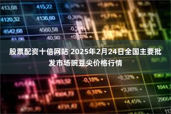 股票配资十倍网站 2025年2月24日全国主要批发市场豌豆尖价格行情